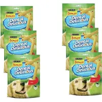 Bonzo 6x (Friskies) Dental Delicious Beef - Hondensnack - 200g