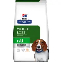 Hill's Pet Nutrition Prescription Diet Hondenvoer Droog r/d Weight Reduction Hondenvoer Droog Kip 10 kg