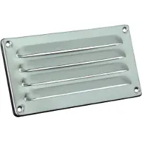 Nedco Aluminium schoepenroosters aluminium schoepenrooster 180x90 mm aluminium