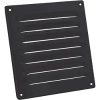 Nedco gestanste plaatrooster, aluminium, frontbreedte 160mm