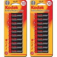 Kodak AA Batterijen - Extra Heavy AA Batterijen - Penlite - 20 Stuks