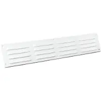 Nedco Schoepenrooster 50X9Cm Alu Wit
