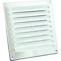 Toolstation Schoepenrooster 20x20cm alum