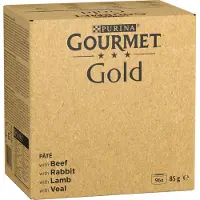 Purina Goud Gourmet Mousse Natvoer Voor Katten 96x85g