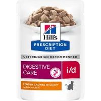 Hill's Pet Nutrition Prescription Diet I/D Feline Digestive Support 12x85 g Voeding