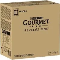 Gourmet Revelations Mousse - Kattenvoer Natvoer - Zalm & Tonijn - 48 x 57 g