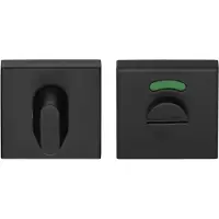 Formani Basics BSQWC53 toiletsluiting vierkant - mat zwart