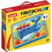 Quercetti mozaïek speelgoed dieren - Fantacolor 180dlg creatief.