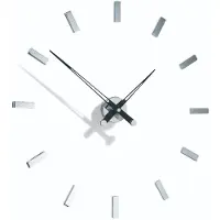 Nomon Tacón i Wandklok 12 Rectangular Time Signals | Black | Ø: 74 cm