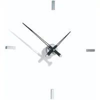 Nomon Tacón i Wandklok 4 Rectangular Time Signals | Black | Ø: 74 cm