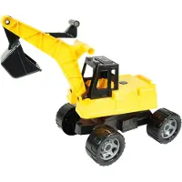 Lena GIGA TRUCKS graafmachine, zwart/geel, los