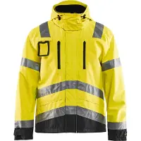Blakläder 4837-1977 Jack. Ongevoerd High Vis High Vis Geel/Zwart maat L heren
