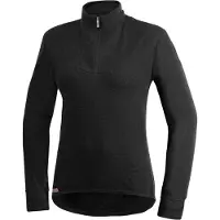 Woolpower Skipully Woolpower Zip Turtleneck 200 Black