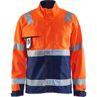 Blakläder Jack High-Vis 40641811 | High-Vis Oranje/Marineblauw | Maat 6XL - 7330509403389