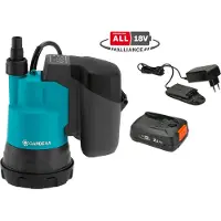 Gardena Dompelpomp 2000/2 Clear 18V P4A set