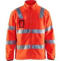 Blakläder 4833-2560 Fleecejas High Vis High Vis Rood maat XXXL heren