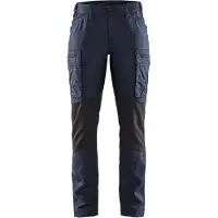 Blakläder Dames Service werkbroek stretch 71591142 | Marineblauw/Zwart | Maat 38 - 7330509485675