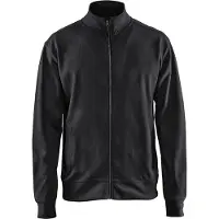 Blakläder Sweatshirt met Rits 33711158 | Zwart | Maat XXL - 00.183.018.08