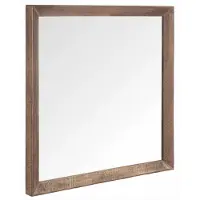 DTP Home Metropole spiegel teakhout 80x80cm