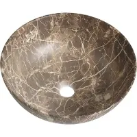 Guido Gusto Waskom Luisa 41x41x15cm marmerlook wit grijs