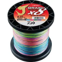 Daiwa J-braid Grand X8 Braided Line 1500 M Veelkleurig 0.280 mm