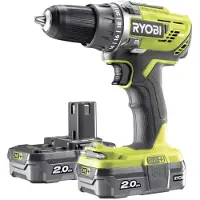 Ryobi R18DD3-220S - Accuboormachine - 18V - 2x2.0Ah - LED-werklicht