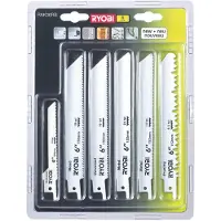 Ryobi RAK06RB | 6-delig Reciprozaagbladen - 5132002547 - 5132002547