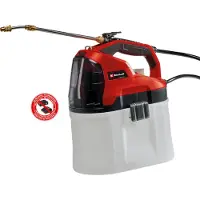 Einhell Accu Drukspuit GE-WS 18/75 Li Solo - Power X-Change - 18 V/Li-ion - Tankinhoud: 7,5 L - Maximale druk: 2,5 bar - Roestvrijstalen sproeilans - Excl. accu en lader