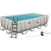 Bestway kit voor bovengronds zwembad 5,49 x 2,74 x 1,22 m - - 56465