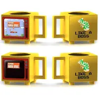 Pyramid Super Mario Bros - Like A Boss 3D Thermische Mok