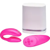 We-vibe Chorus handsfree paarvibrator met Squeeze-afstandsbediening (roze)