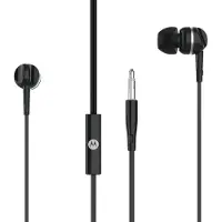 Motorola Pace 105, met kabel, geschikt voor telefoongesprekken/muziek, hoofdtelefoon, zwart
