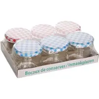 Deti Weckglas 230 Ml Pak A 6 Stuks Transparant transparant Glas Weckpot