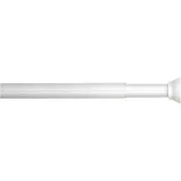 Sealskin doucheklemstang rond 20mm verstelbaar van 70cm tot 115cm wit
