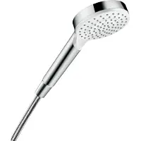 Hansgrohe Crometta 1 straal handdouche Ecosmart wit/chroom