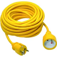 Profile Verlengkabel 3G1.5 /10M Geel PCN350