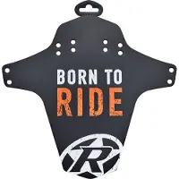 Reverse Born To Ride Oranje Fox voorspatbord