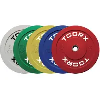 Toorx Fitness Bumper Plate - Olympische Halterschijf - 15 kg