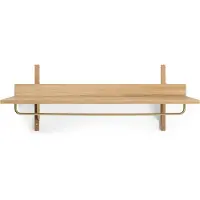 Ferm Living Sector Rekplank Oak|Brass