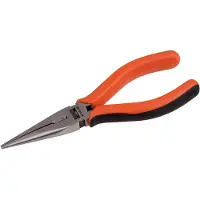 Bahco Halfronde Punttang Met Tweekleurige Handgrepen En Lakafwerking 210 Mm