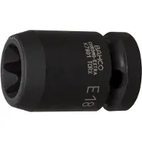 Bahco 1/2" krachtdop torx-e10 | K7801TORX-E10