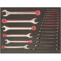 Bahco Foaminlay Fit&Go 3/3 met ringsteeksleutels - 21-delig - FF1A3001