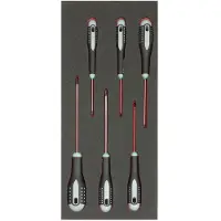 Bahco For Torx T8-t30 In Foam Tray 1-3 Fit&go Schroevendraaierset 6 Eenheden