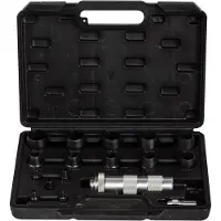 Irimo Set Van 15 Ponsen Met Handvat 3-30 Mm 16 Stukken