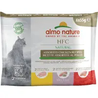 Almo Nature HFC Natural kip combipack natvoer kat (55 g) 4 x (6 x 55 g)