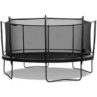 North Legend Ovale Trampoline 350x245 cm met veiligheidsnet
