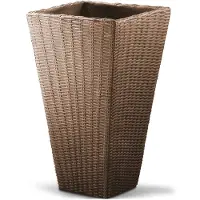 Deuba Bloempot Zand Polyrattan Optiek 70x40x40cm