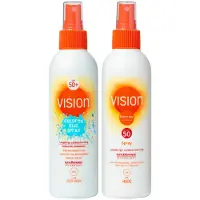 Vision SPF50 Familie Zonnebescherming Sprays Pakket