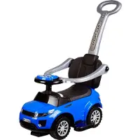 Eco toys Sport Car Blauw 3-in-1 Loopauto HZ8W416