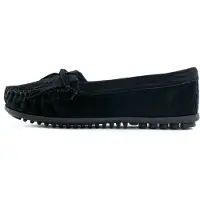 Minnetonka Mocassins 'Kilty' zwart